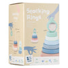Anneaux empilables en bois Bs Toys