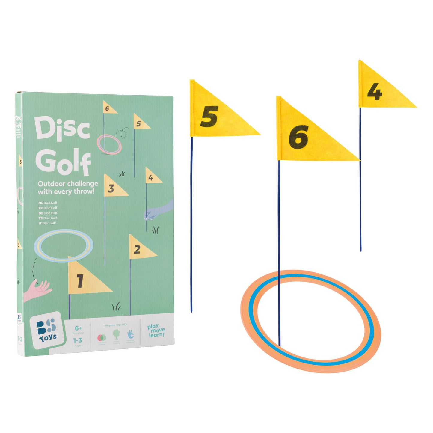 Jeu de disc golf Bs Toys - 1 à 3 joueurs