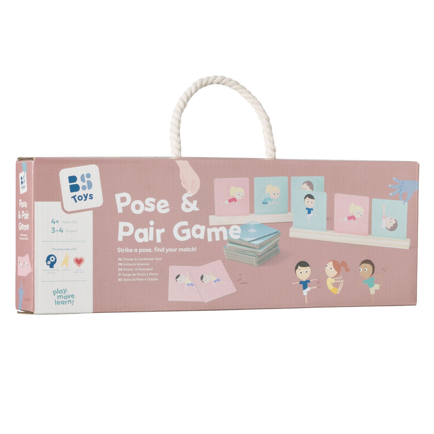 Bs Toys pose et jeu de correspondance