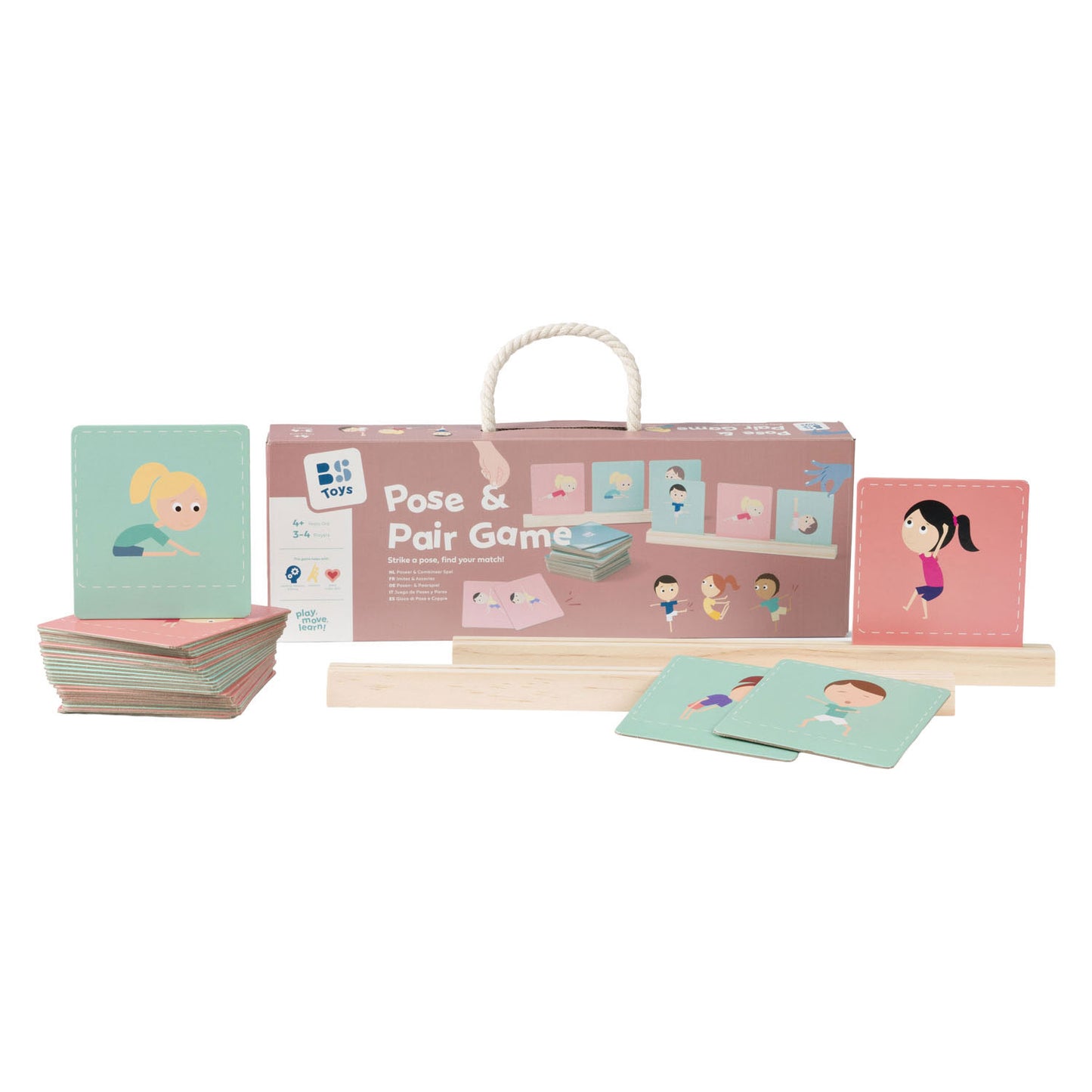 Bs Toys pose et jeu de correspondance