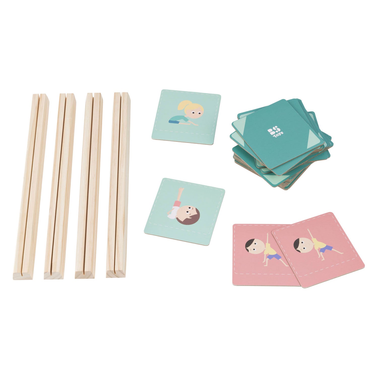 Bs Toys pose et jeu de correspondance