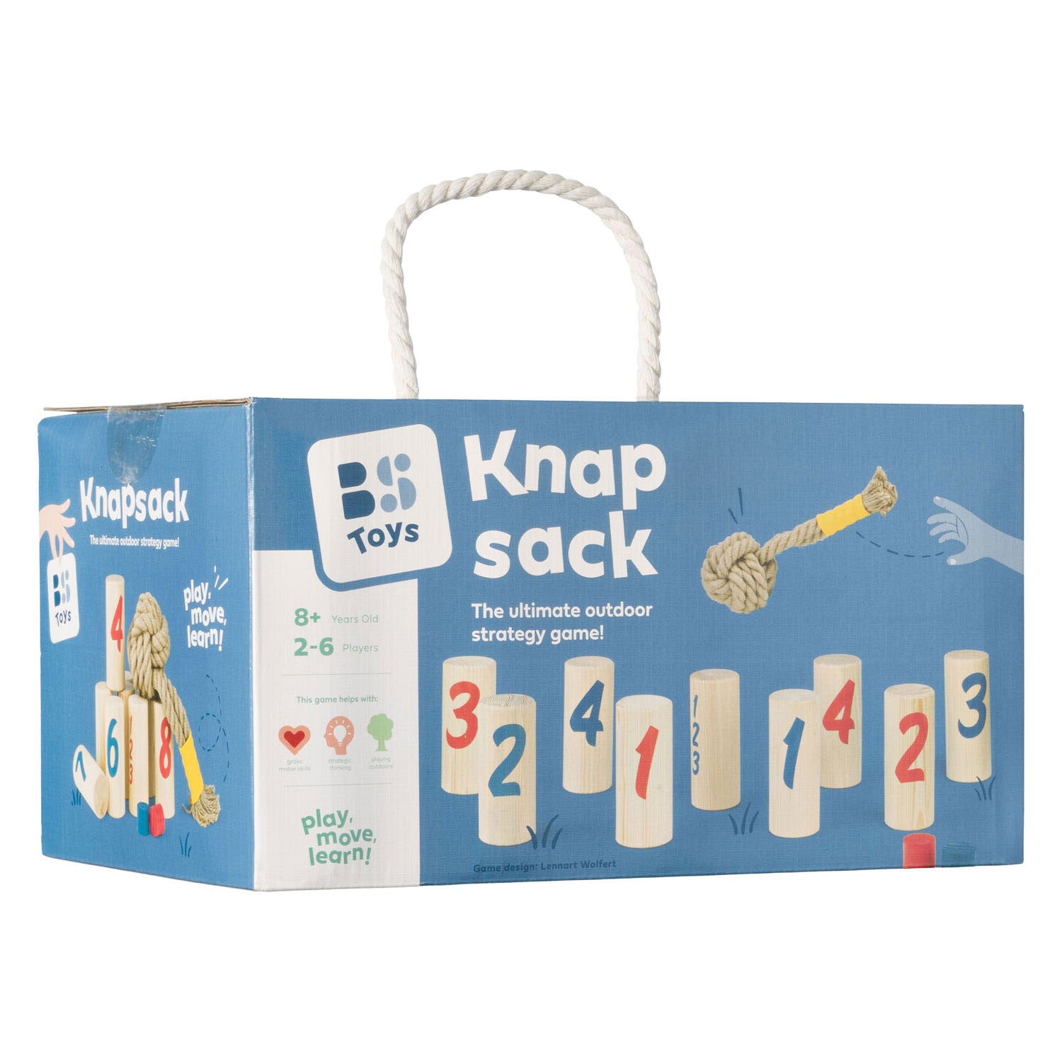 Jeu d'adresse de sac à dos Bs Toys - 2 à 6 joueurs