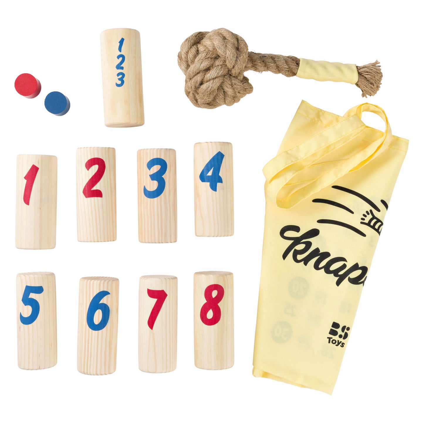 Jeu d'adresse de sac à dos Bs Toys - 2 à 6 joueurs