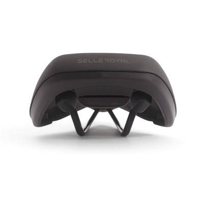 Selle de vélo Selleroyal Selle Royal Vivo Athletic - Noir (emballage atelier)