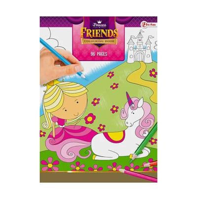 Princess Friends Friends Color Book 96 pages