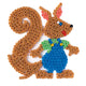 HAMA Iron Beads Board Squirrel