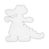 HAMA Crocodile de plaque de perles de fer