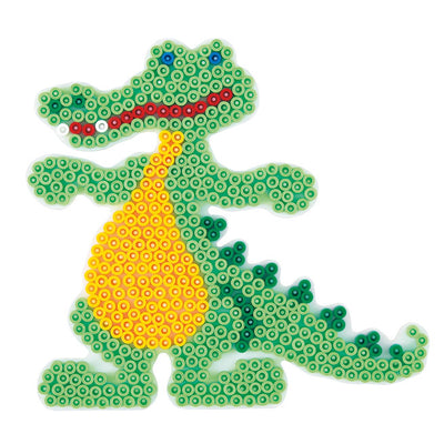 HAMA Crocodile de plaque de perles de fer