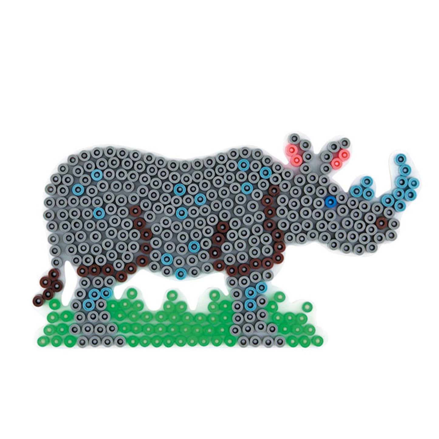 Hama en fer perle rhinocéros