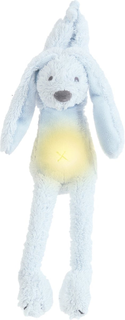 Veilleuse Happy Horse Rabbit Richie avec sons apaisants 34cm - bleu - cadeau bébé