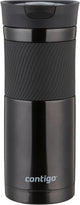 Contigo byron snapseal tasse thermos - noir - tasse isotherme en acier inoxydable, tasse à café à emporter, étanche, garde au chaud jusqu'à 7 heures, passe au lave-vaisselle couvercle sans BPA, 590 ml