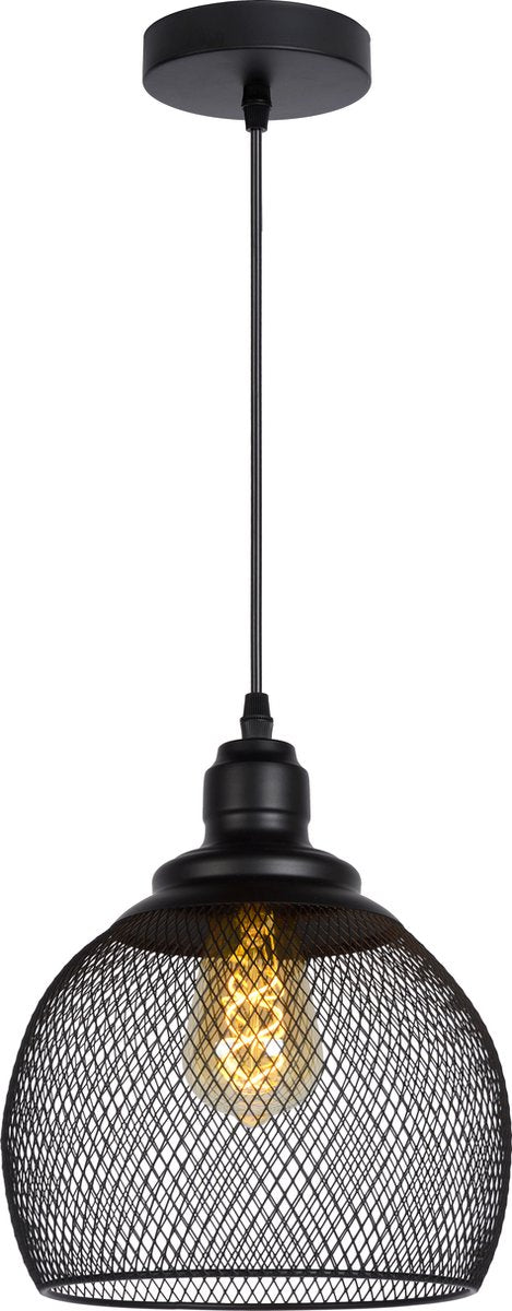 Lucide mesh - suspension - ø 22 cm - 1xe27 - noir
