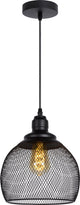 Lucide mesh - suspension - ø 22 cm - 1xe27 - noir