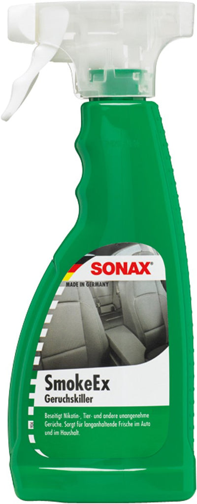 Sonax smokeex - neutralise les odeurs désagréables - anti odeur de fumée - neutralise les odeurs d'animaux - spray - 500 ml