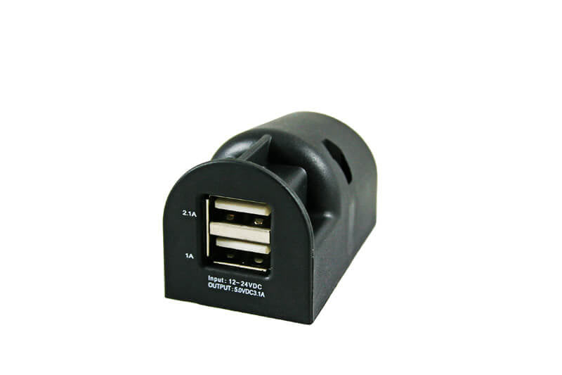 Prise USB 12 volts en saillie