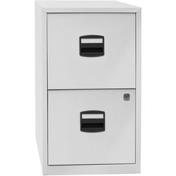 Bisley home classeur pfa gris clair 2 tiroirs archives