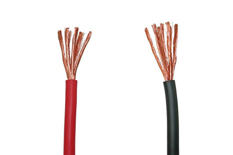 Câble de batterie 1x 16mm² rouge - 25 mètres