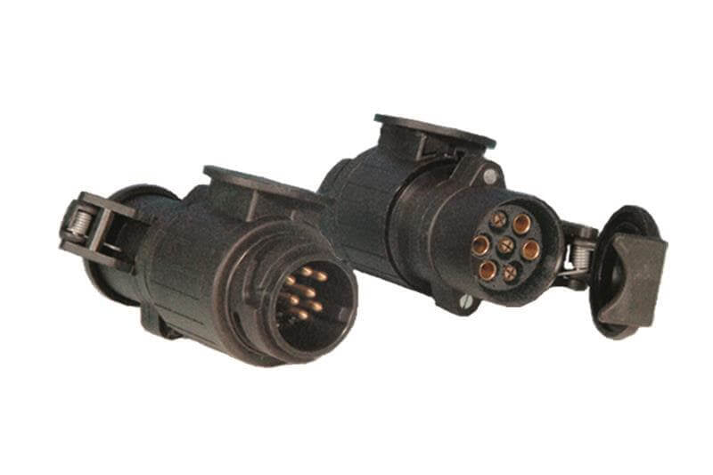 Adaptateur fiche DIN 13 broches vers prise 7 broches