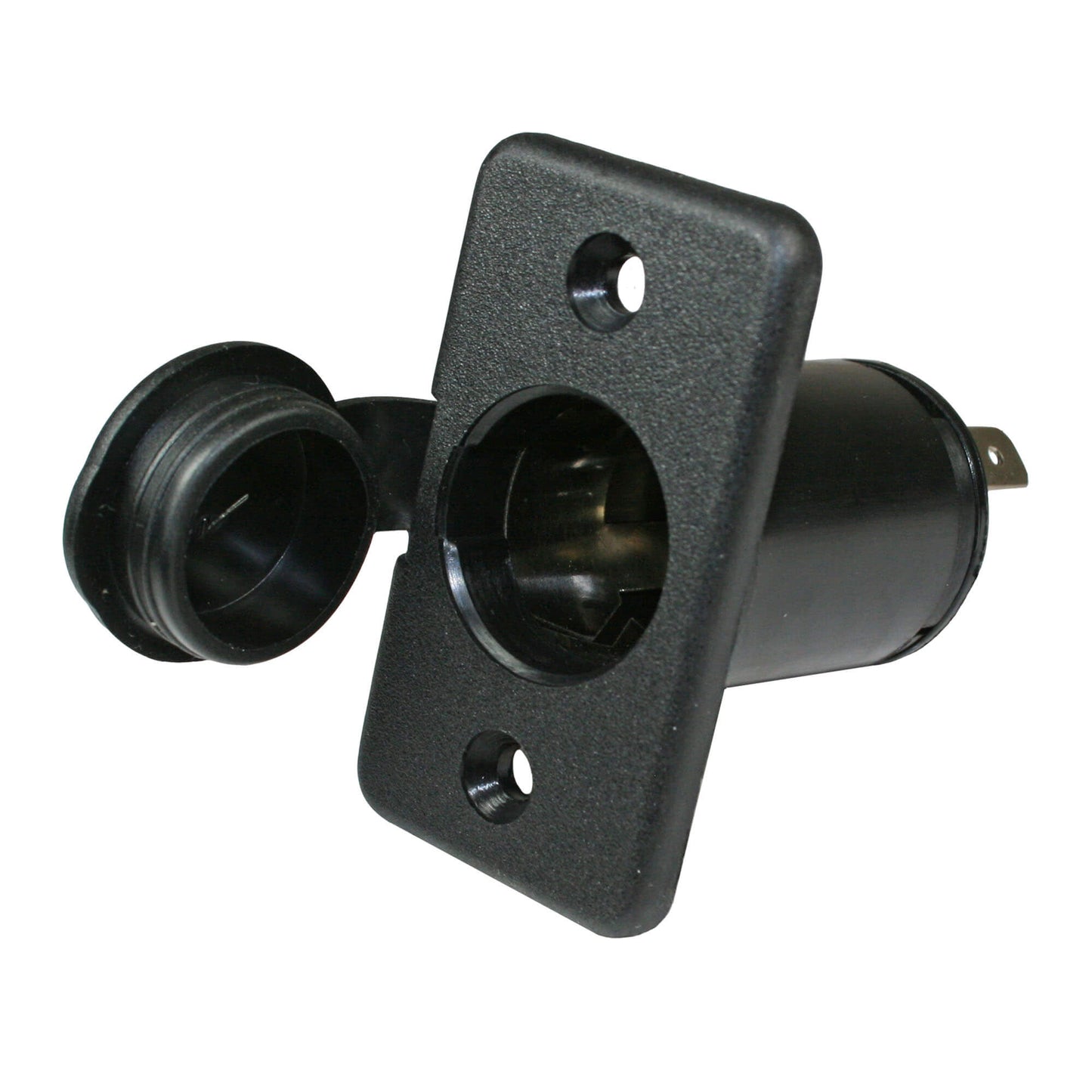 Prise murale 12v universelle encastrable avec couvercle