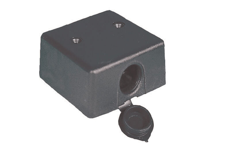 Prise murale 12v universelle en saillie avec couvercle