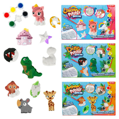 Toi-toys ensemble moulage en plâtre vie sauvage