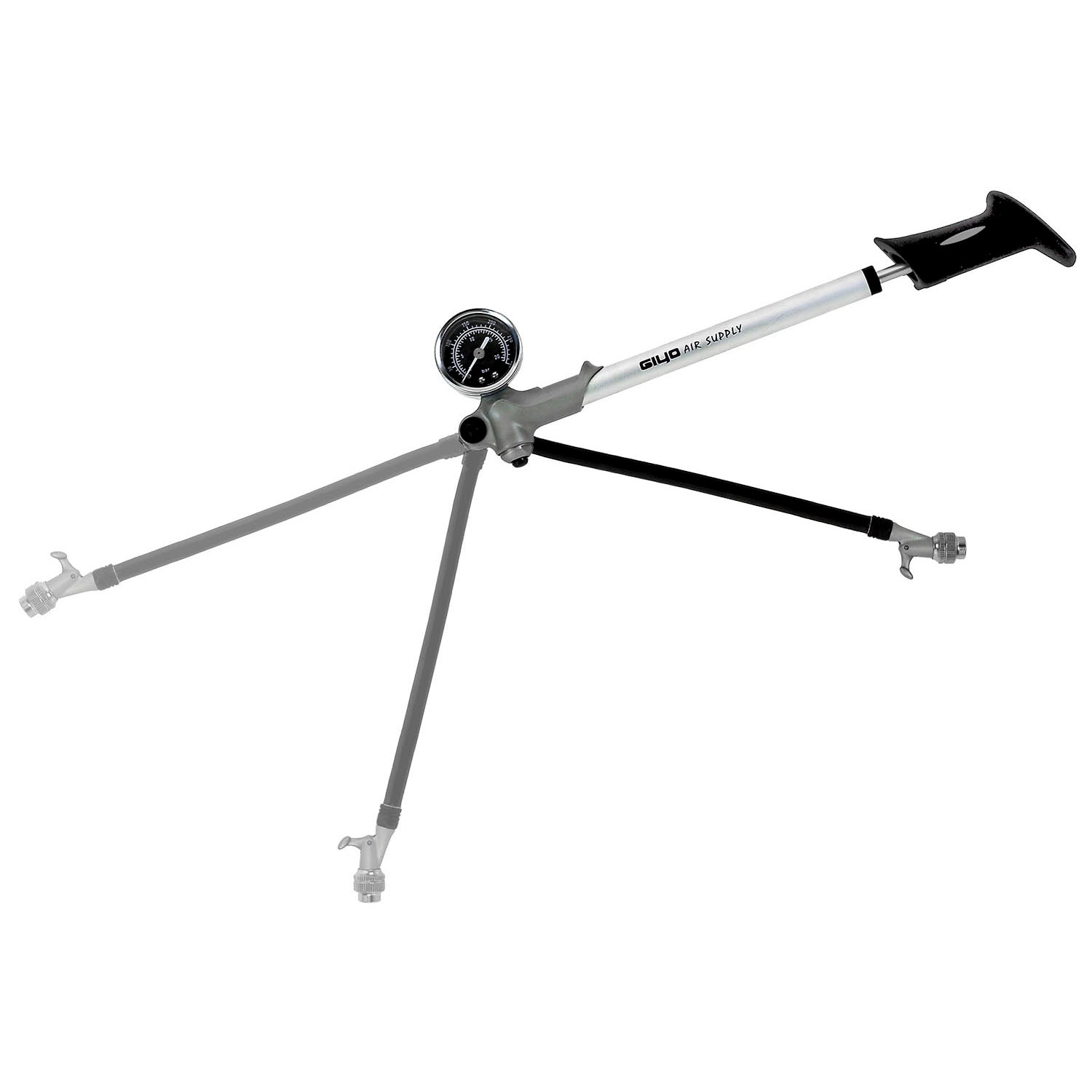 Pompe à suspension Giyo avec manomètre 21 bar