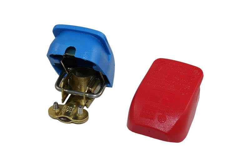 Pince de batterie Ojop négative bleue