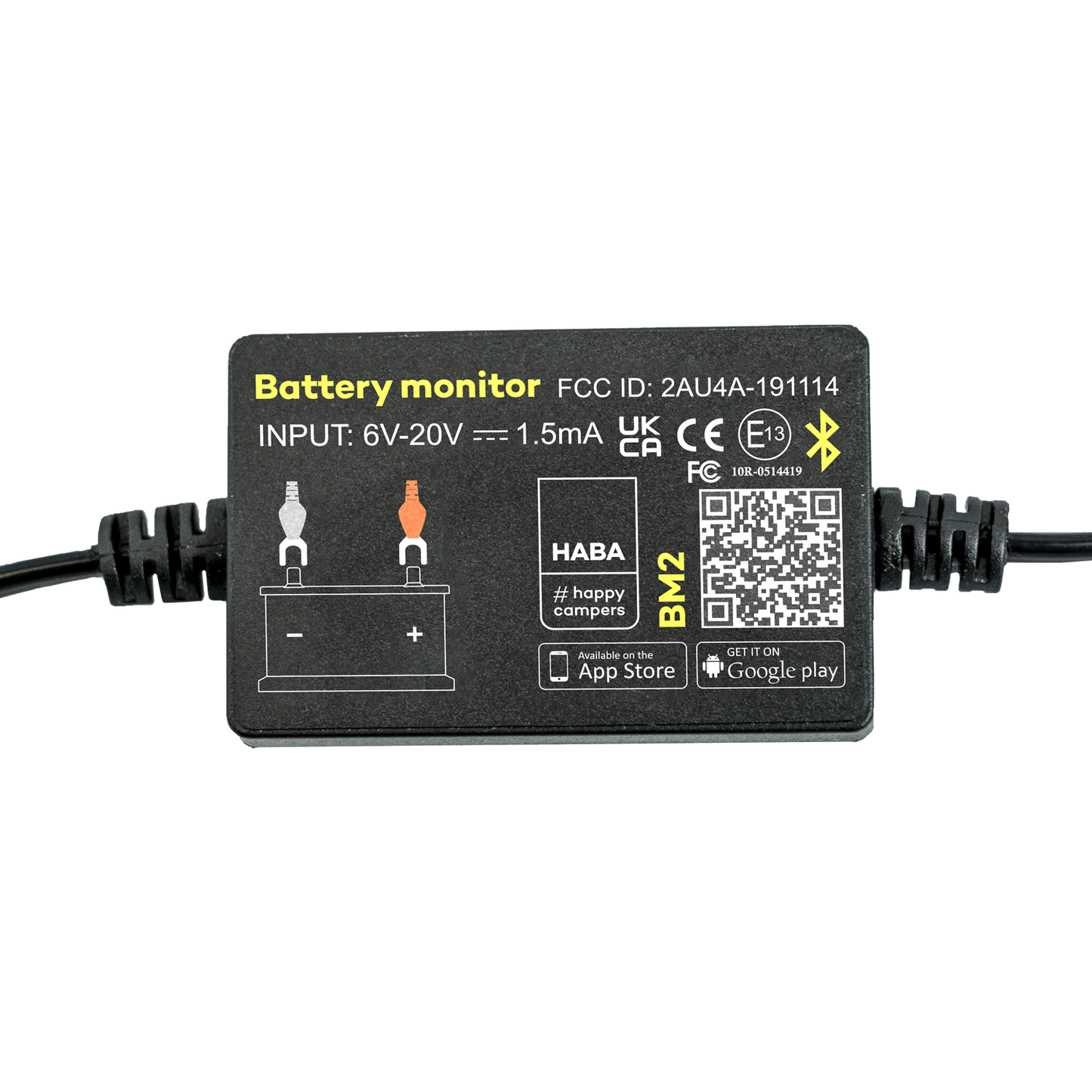 Moniteur de batterie, compteur de capacité de batterie Bluetooth