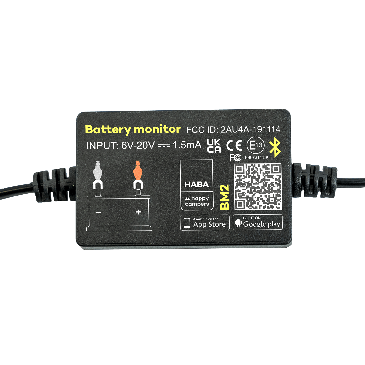 Moniteur de batterie, compteur de capacité de batterie Bluetooth