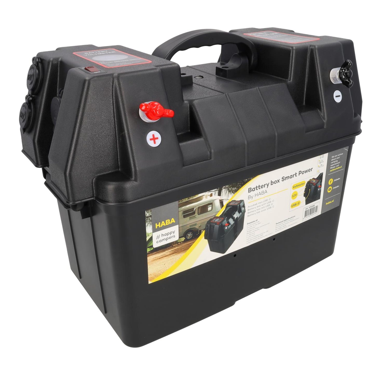 Boîtier de batterie smart power - boîtier de batterie pré-câblé avec accessoires
