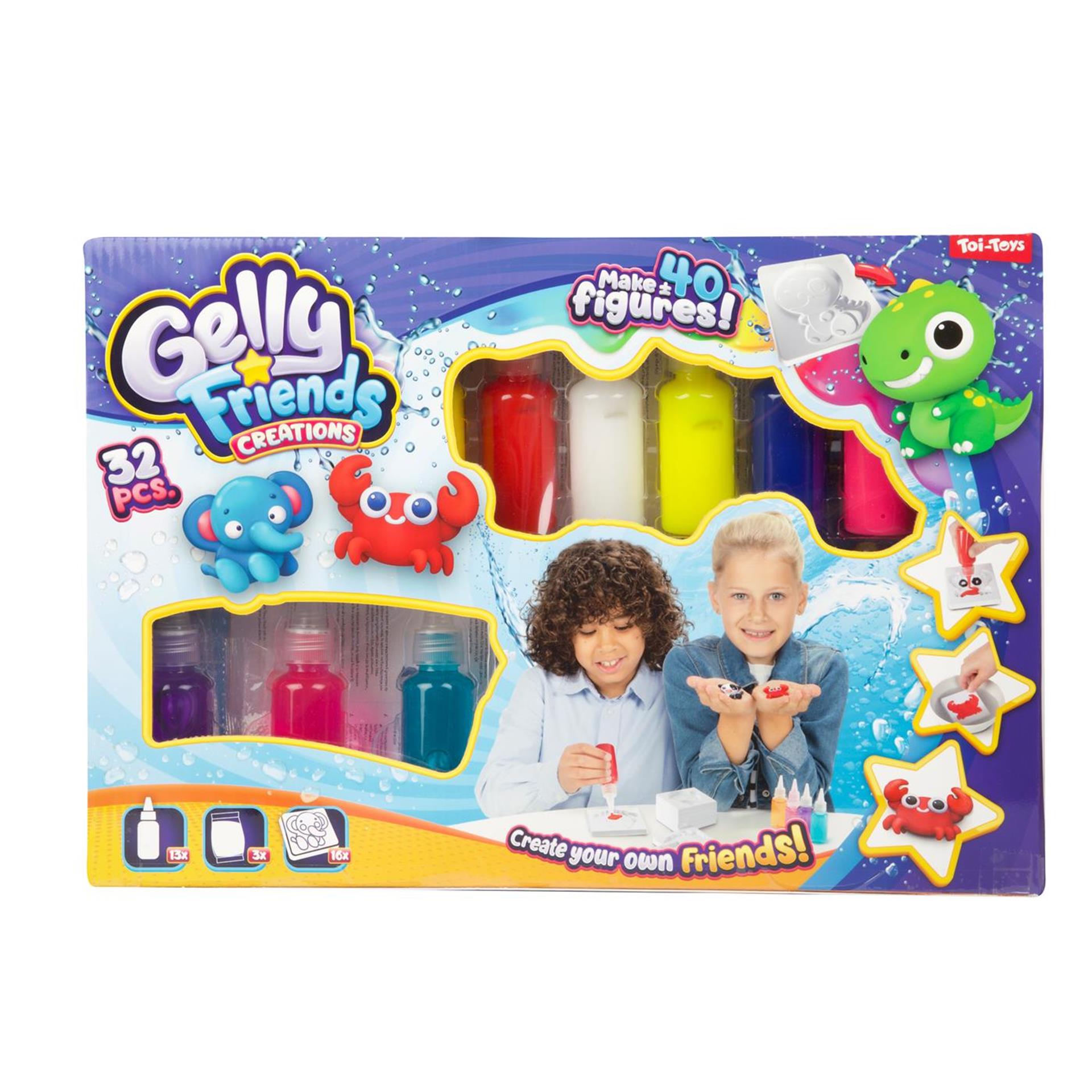 Toi jouets gelly amis 32 pièces