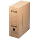 Boîtes d'archives leitz carton marron