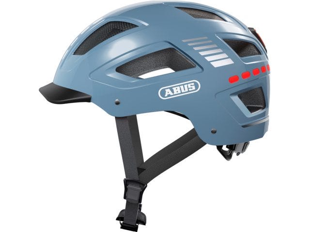 ABUS CASHET HYBAN 2.0 Signal LED Glacier XL 58-63CM