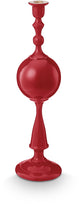 Pip studio chandelier sphère - bougeoir en métal - rouge foncé - 44cm