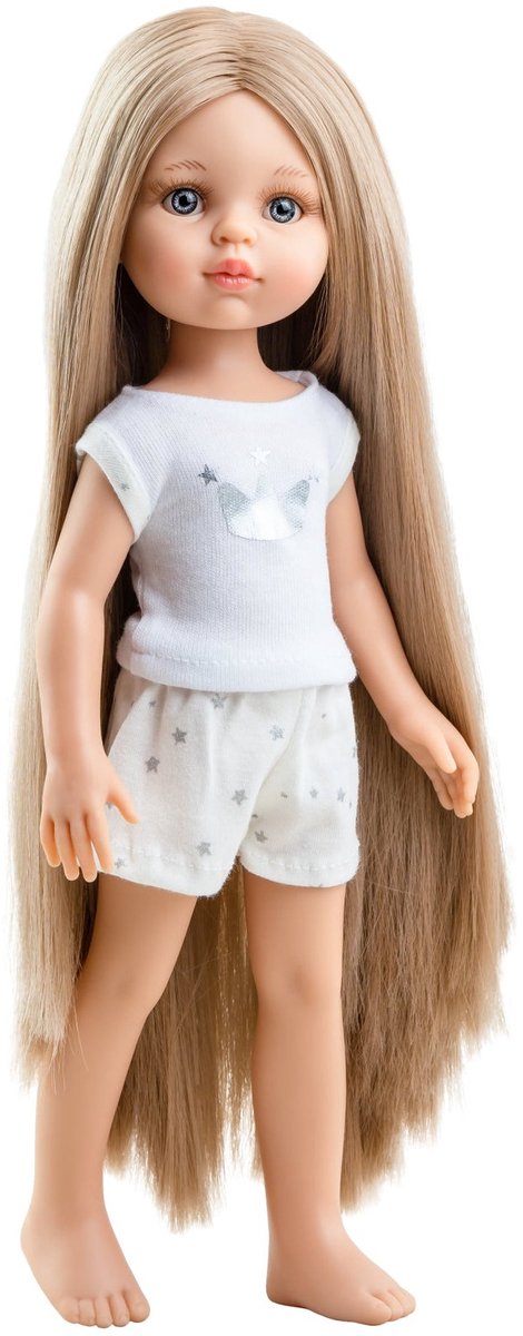 Paola reina poupée amigas pyjama carla cheveux longs