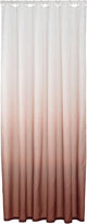 Sealskin blend - rideau de douche 180x200 cm - polyester - rose foncé blanc