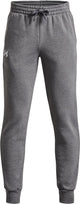 Under Armour UA Rival Fleece Joggers-Gris Pantalon de sport pour garçons - Castlerock Light Heather - Blanc