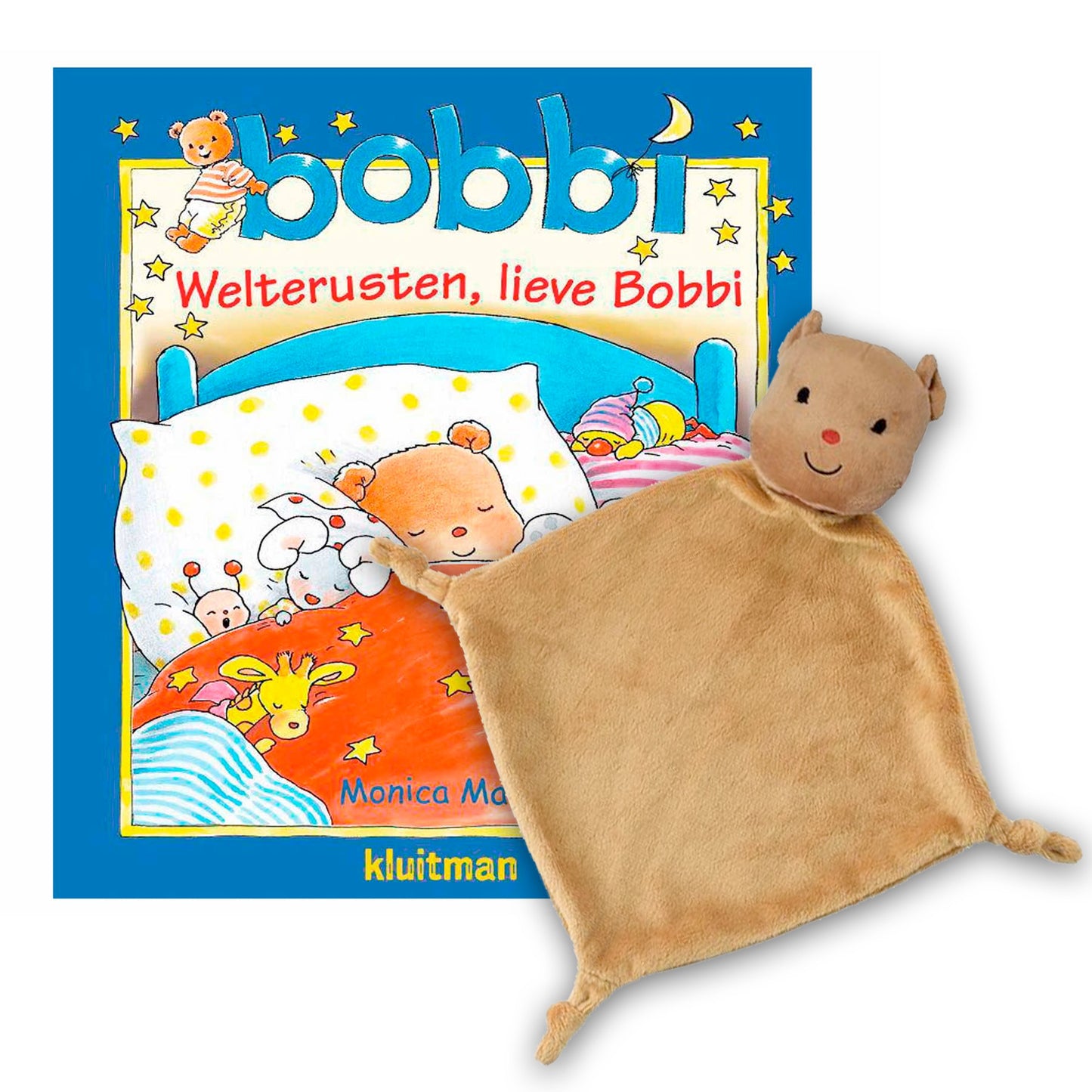 Bonne nuit, cher Bobbi avec un chiffon de câlins
