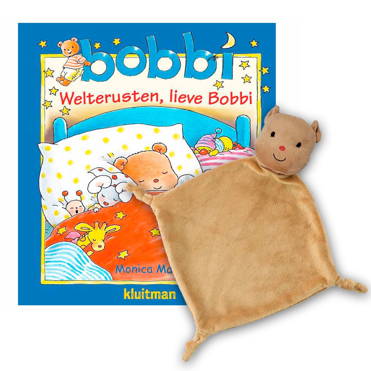 Bonne nuit, cher Bobbi avec un chiffon de câlins