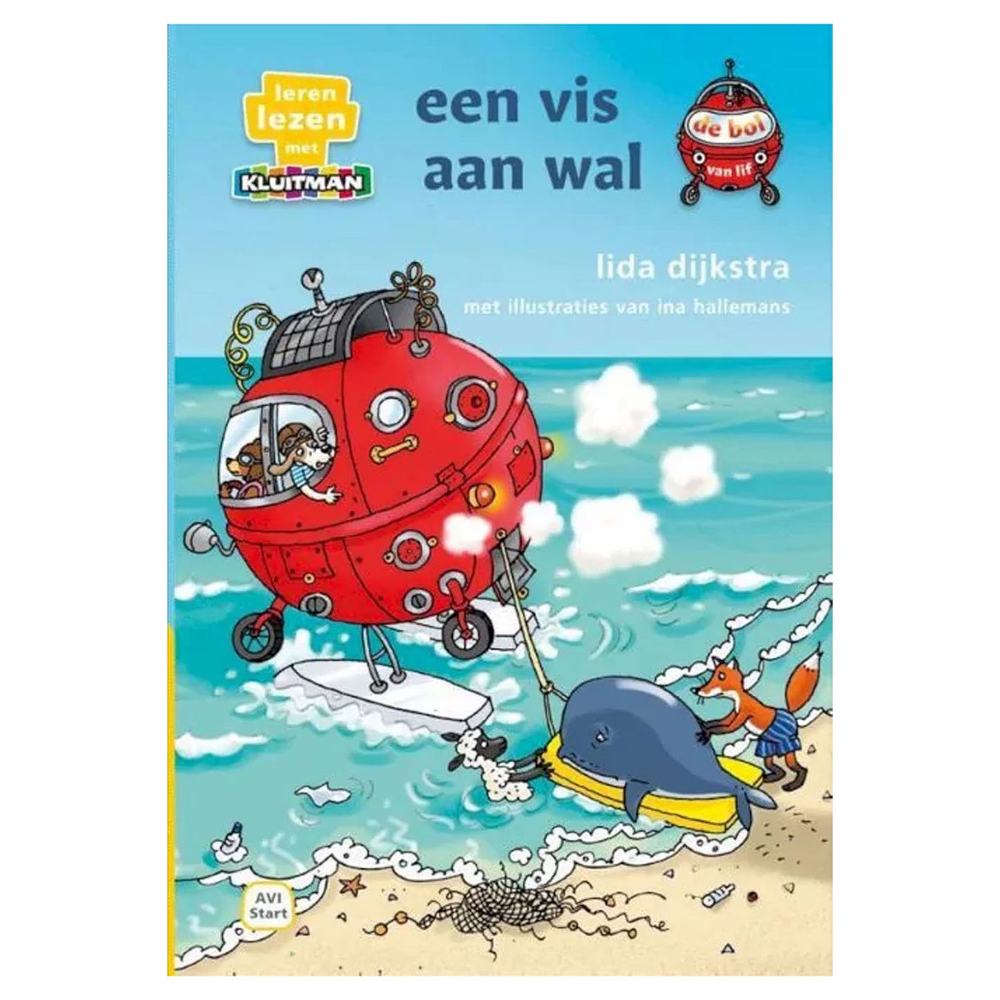 L'éditeur Kluitman de Bol Van Lif, A Fish Ashore Avi Start