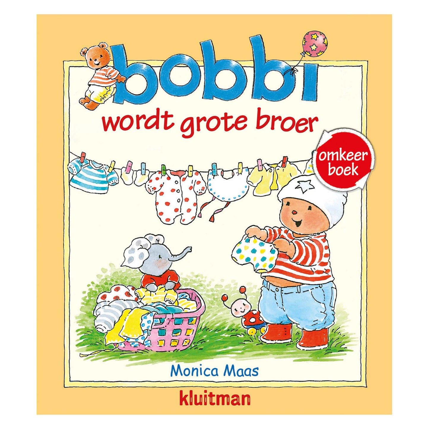 L'éditeur Kluitman Bobbi Turning Book devient un grand frère et le bébé