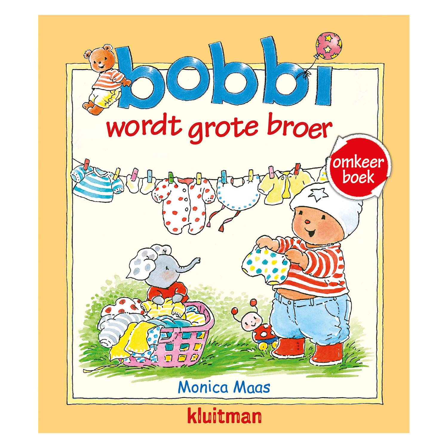 L'éditeur Kluitman Bobbi Turning Book devient un grand frère et le bébé