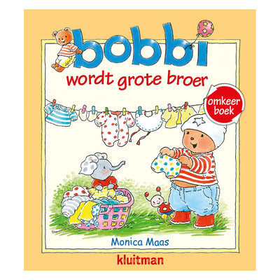 L'éditeur Kluitman Bobbi Turning Book devient un grand frère et le bébé