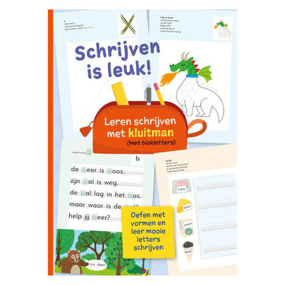 Apprendre à écrire Kluitman avec l'écriture de Kluitman est amusant! (Avi-M3)