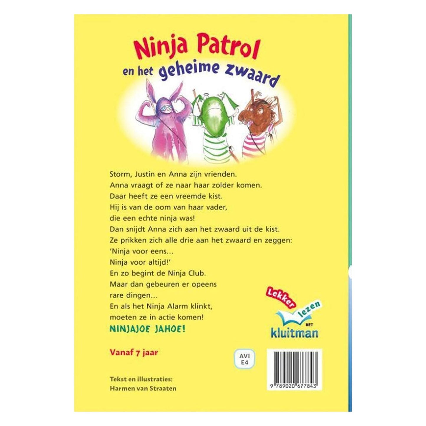 L'éditeur Kluitman Ninja Patrol et l'épée secrète AVI-E4