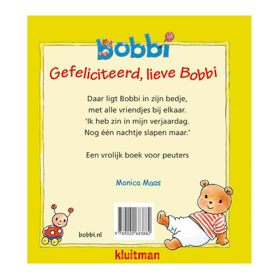 KLUITMAN Bobbi Publisher Félicitations, Cher Bobbi