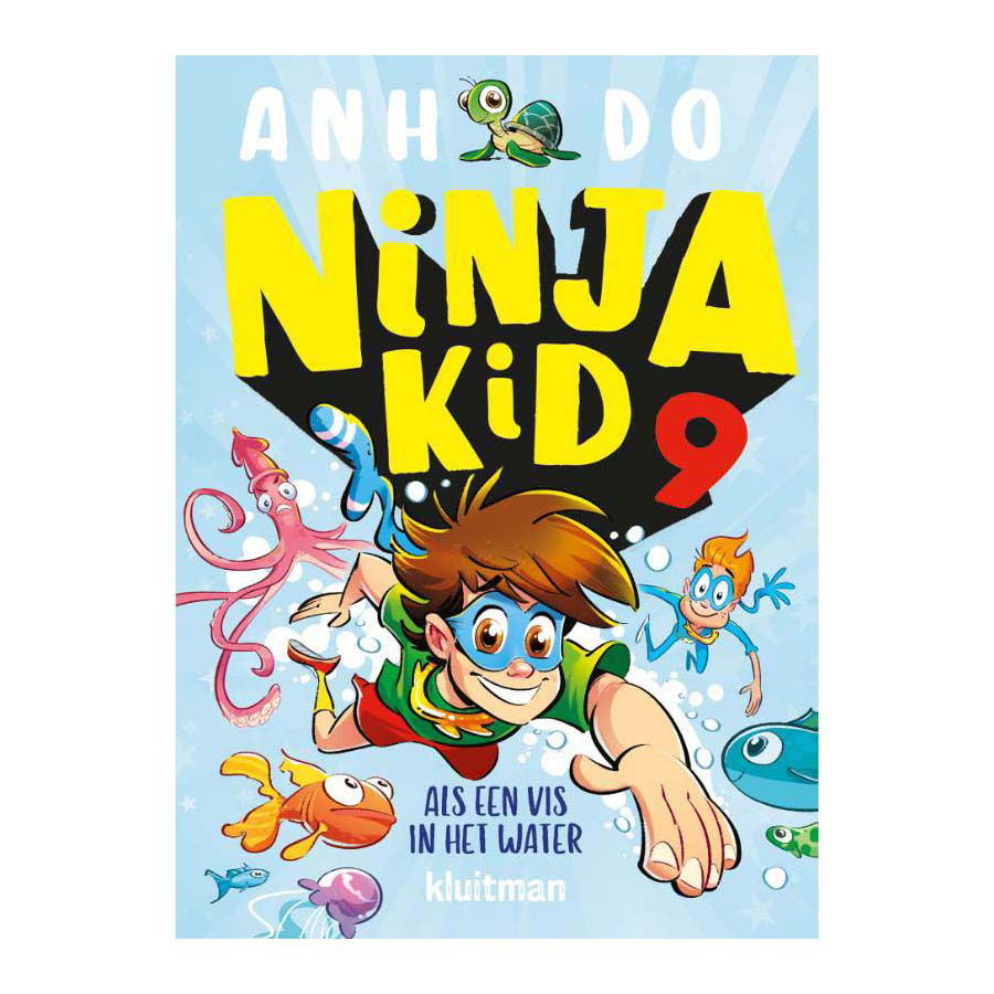 Editeur Kluitman Ninja Kid. comme un poisson dans l'eau