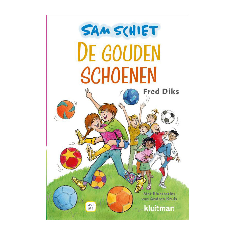 Livre Avi M4 Sam tire des chaussures dorées