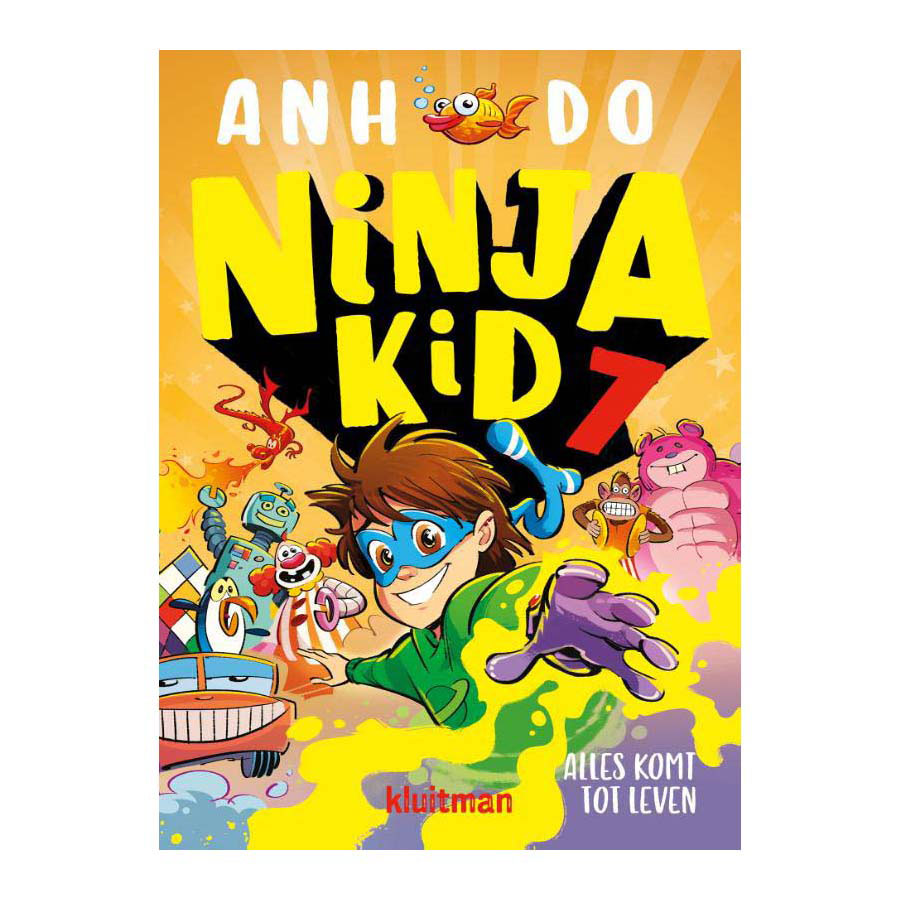 Uitgeverij Kluitman Ninja Kid - tout prend vie