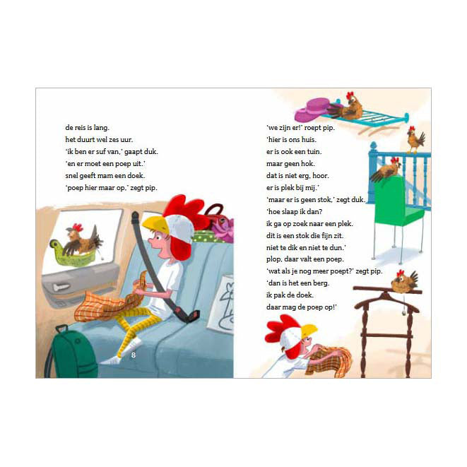 Poulet Kluitman en voyage